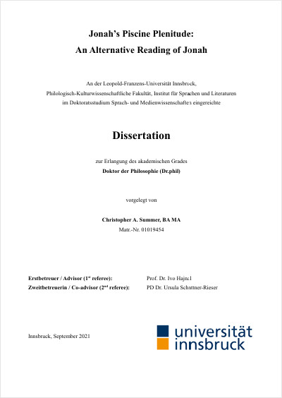 Jonah's Piscine Plenitude