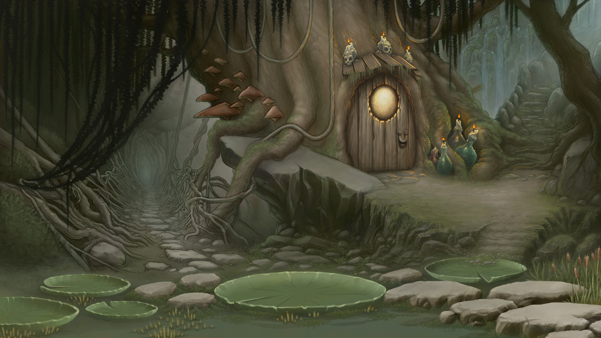 The witch's swamp